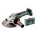 Metabo 613087840 WB 18 LTX BL 180 Akku-winkelschleifer 18V, MetaBOX 165 L